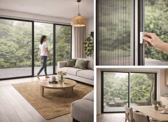 Pleated Mosquito Net